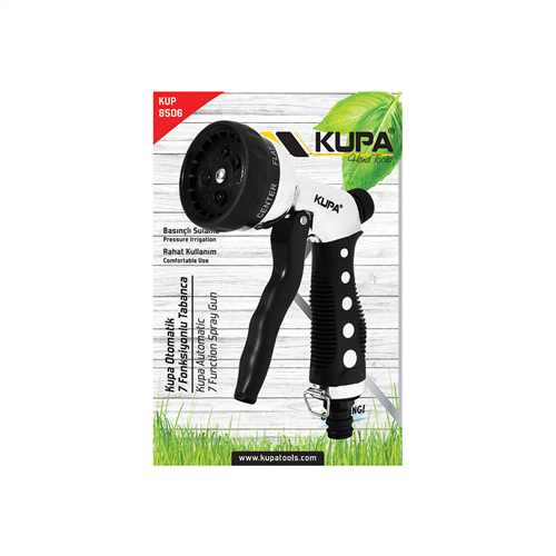 KUPA OTOMATİK 7 FONKSİYONLU METAL TABANCA ** PRO SERIES**